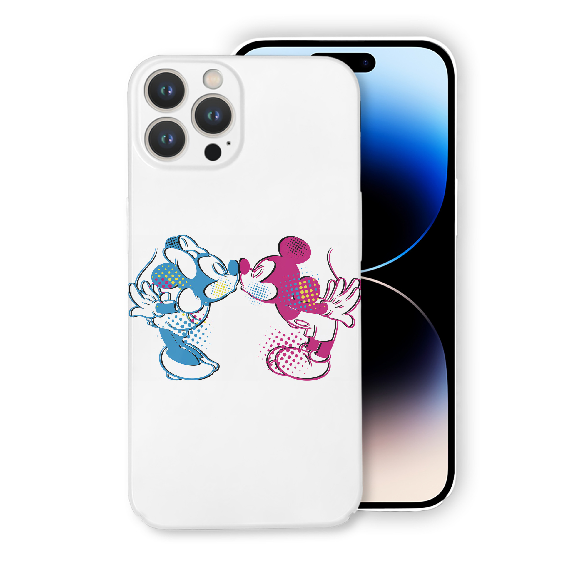 （画像用） ミッキーマウス Mickey Mouse 【iPhone 14シリーズ対応】ハードケース